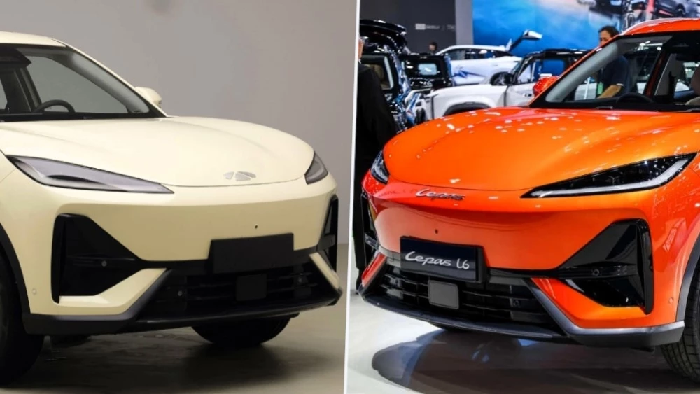 Chery Fulwin T7 (слева) и Lepas L6 EV.webp